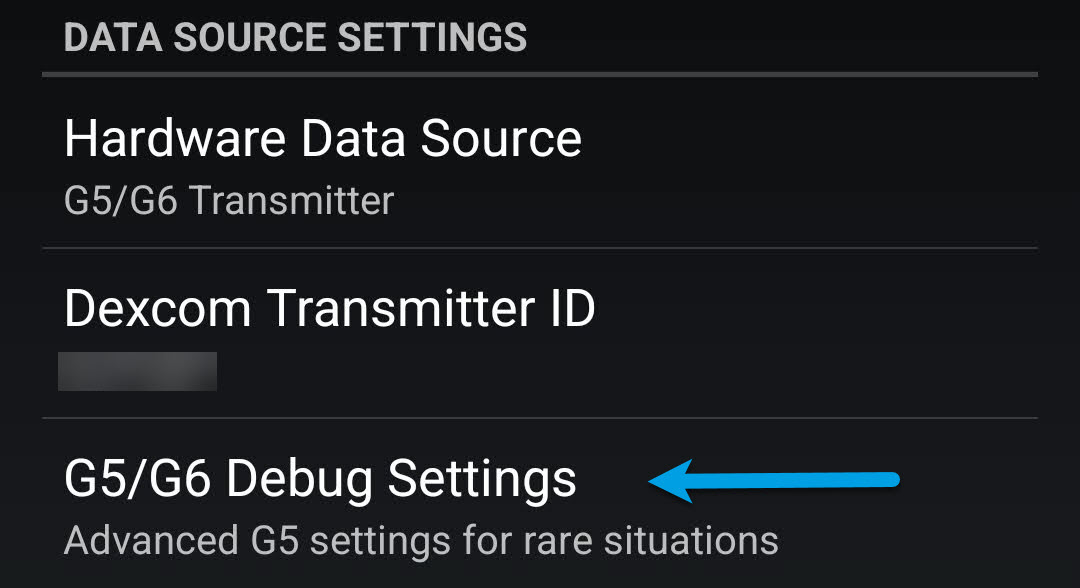 G5_G6 Debug Settings